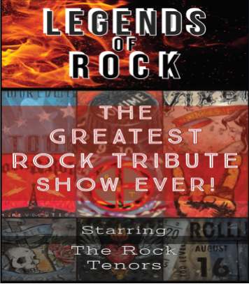 Legends Of Rock original poster art - 2019